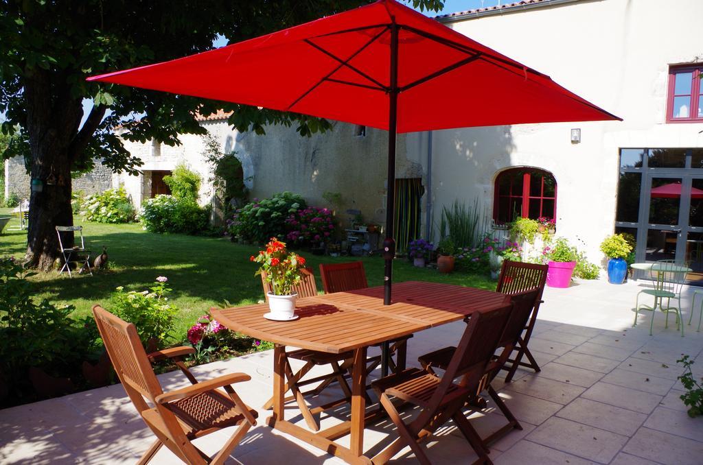 Le Logis De La Poupeliere Bed & Breakfast Vouhé Exterior foto